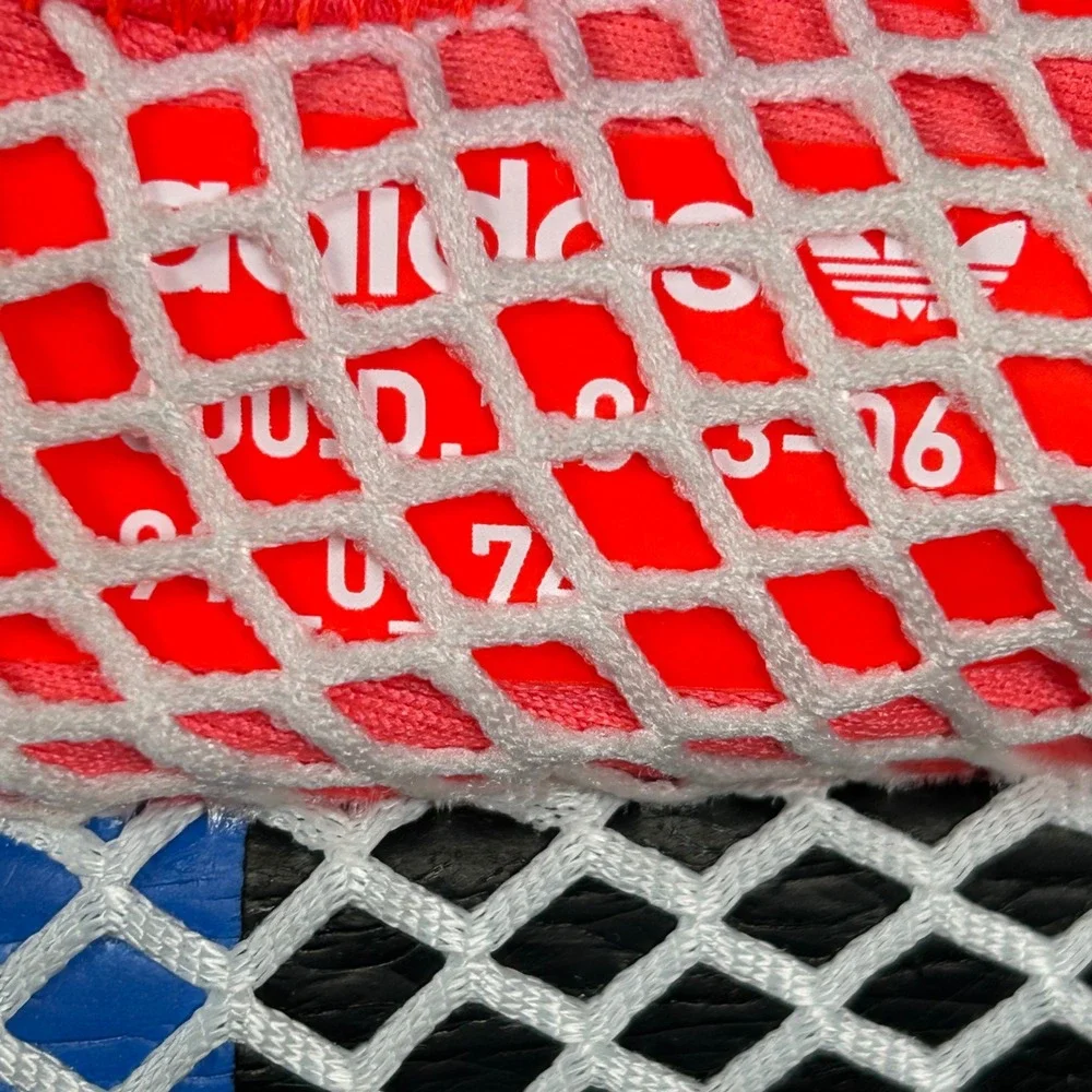 Adidas Deerupt Runner Athletic Youth 4.5 Rare Solar Red DA9610 Womens‎ Size 6